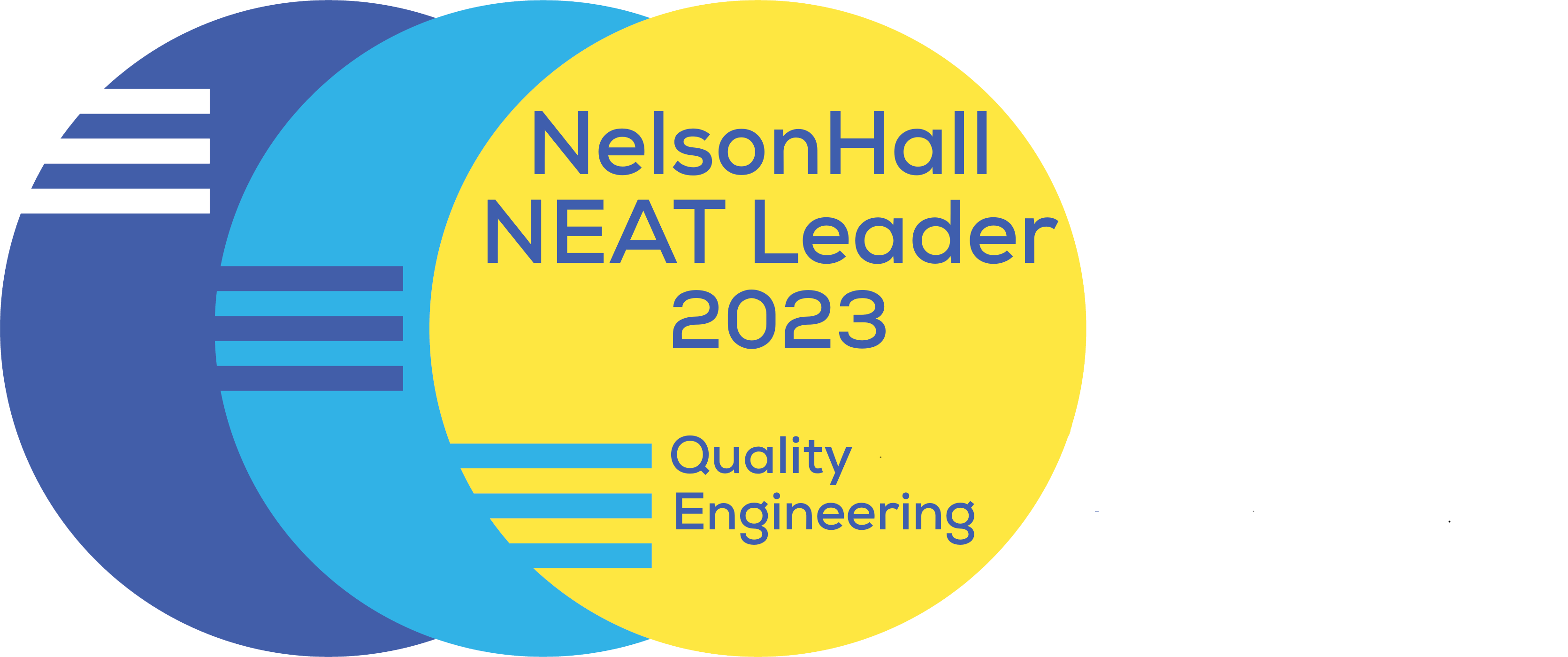 NelsonHall badge - NEAT Leader 2023
